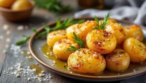 Ziemniaki piekę tylko w ten sposób. Są chrupiące z zewnątrz, miękkie w środku i pełne aromatu