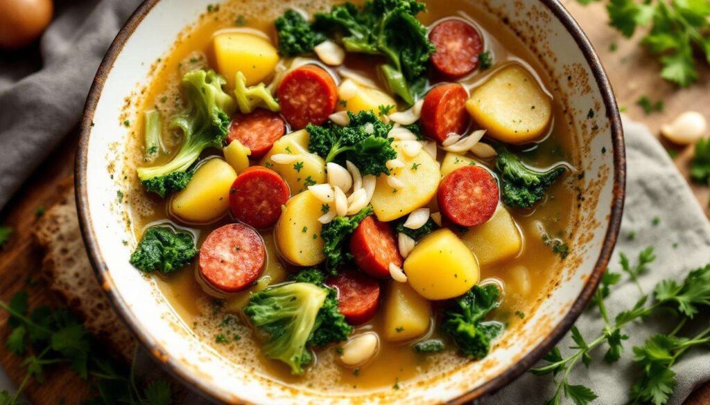 Tę portugalską zupę przygotujesz w okamgnieniu. Prosta, a smaczna