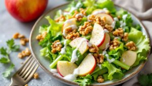 Ta genialna sałatka z selera i jabłka oczaruje smakiem. Jest pyszna, szybka i łatwa