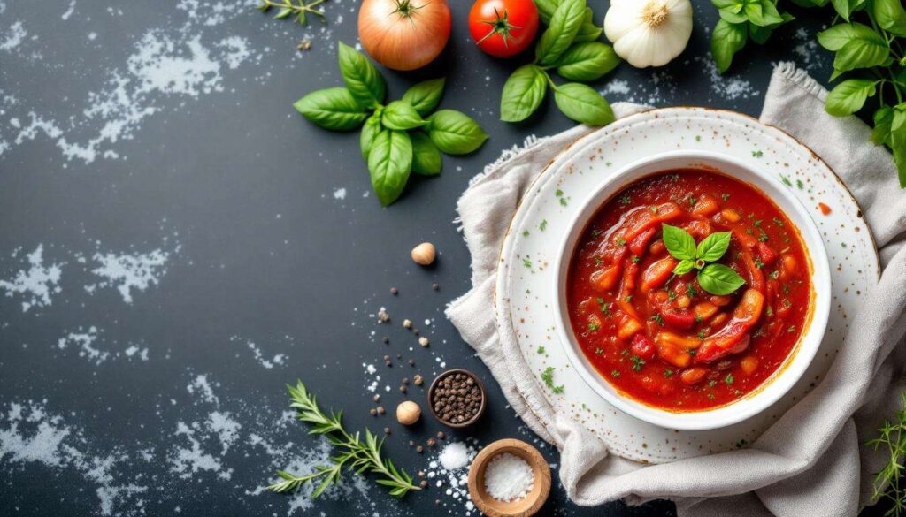 Dodaję pod koniec gotowania zupy. Podbija smak i poprawia wchłanianie wartości z pomidorów