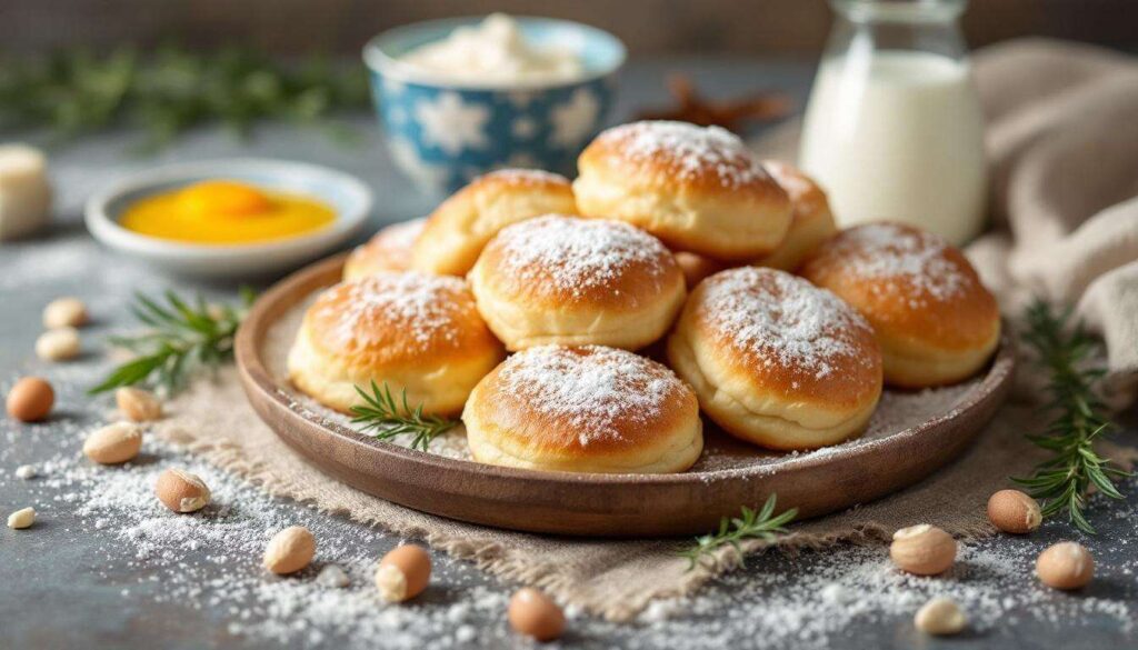 Mięciutkie i lekkie pączki serowe na Tłusty Czwartek. Przepis mam od znajomego cukiernika