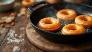 Nie wyrzucaj wczorajszych pączków. Trik z patelnią działa cuda