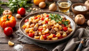 Rączka gotuje pyszny i tani kapuśniak z prażuchami. Nie ma nic bardziej rozgrzewającego na mrozy