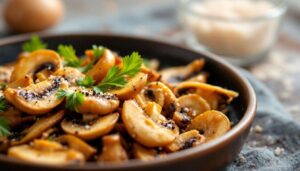 Pieczarki smażę tylko na tym tłuszczu. Są jędrne, złociste i nie puszczają wody, a na smaku zyskują sto razy