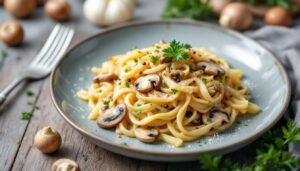 Dodaję łyżeczkę do pieczarek. Smakują jak leśne grzyby, a sos wychodzi obłędny