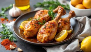 Udka z kurczaka marynuję i piękę w ten sposób. Skórka chrupie tak, że sąsiad słyszy, a mięsko jest soczyste i delikatne