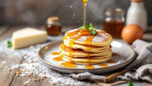 Robię na śniadanie zamiast pankejków. Są słodkie, puszyste i pełne białka