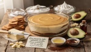 Zero pieczenia, tylko składanie warstw. Krem zaskakuje, nikt nie zgadnie, co jest w środku