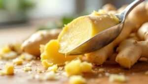 Łatwy sposób obierania imbiru bez strat i przedłużania jego trwałości