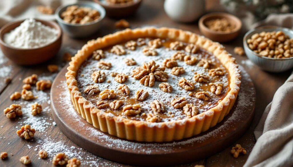 Ta orzechowa tarta pieczona w 35 minut wypełnia dom zapachem składników, które wszyscy mamy w szafkach