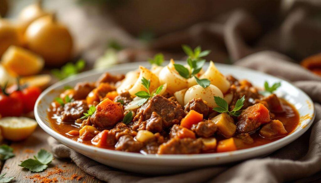 Dodaję do gulaszu. Mięso błyskawicznie staje się miękkie i kruche