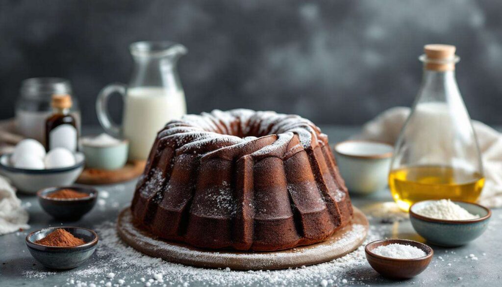 Puszysta czekoladowa babka z białek. Rozpływa się w ustach, niezwykle delikatna