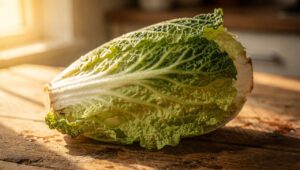 Kapusta pekińska chrupie przez 2 dni w lodówce. Surówka idealna na początek wiosny
