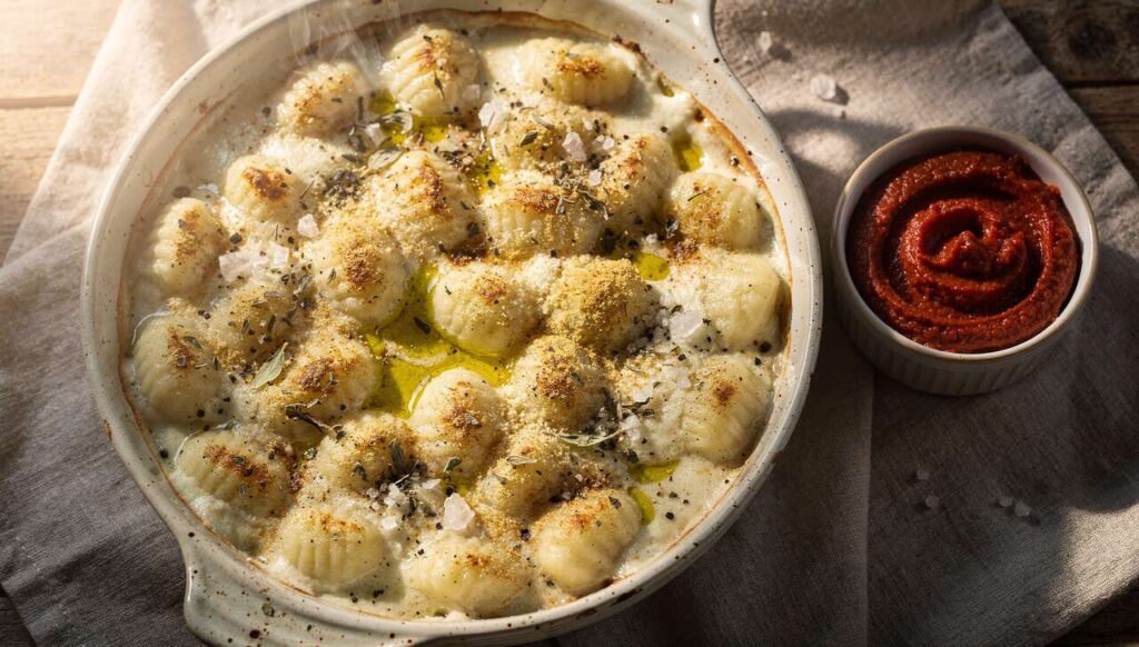 Gnocchi z piekarnika: proste, kremowe i przepysznie zapieczone