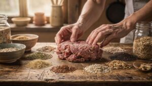 Ziarno zamiast bułki tartej w mielonych zdrowsze o 30%. Badanie: lepsze dla jelit