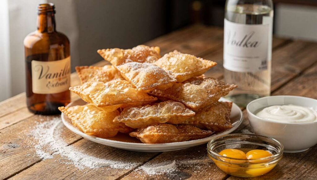 Jogurtowe faworki pokochasz od 1. kęsa. Lekkie i chrupiące, 100x smaczniejsze niż tradycyjne chruściki