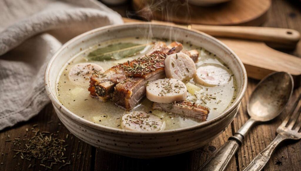 Na Podlasiu żurek wielkanocny robią z jednym sekretem. Smakuje jak u babci, ale lepszy dla jelit