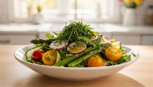 Ta surówka ze szczypiorku zastępuje mi wiosenną dietę. Robię ją od marca do maja